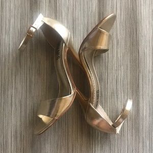 Gold heels